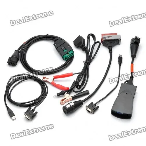 Escáner OBD-II conectado al carro